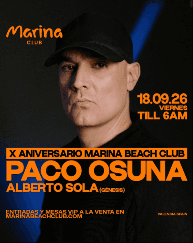Flyer de Paco Osuna