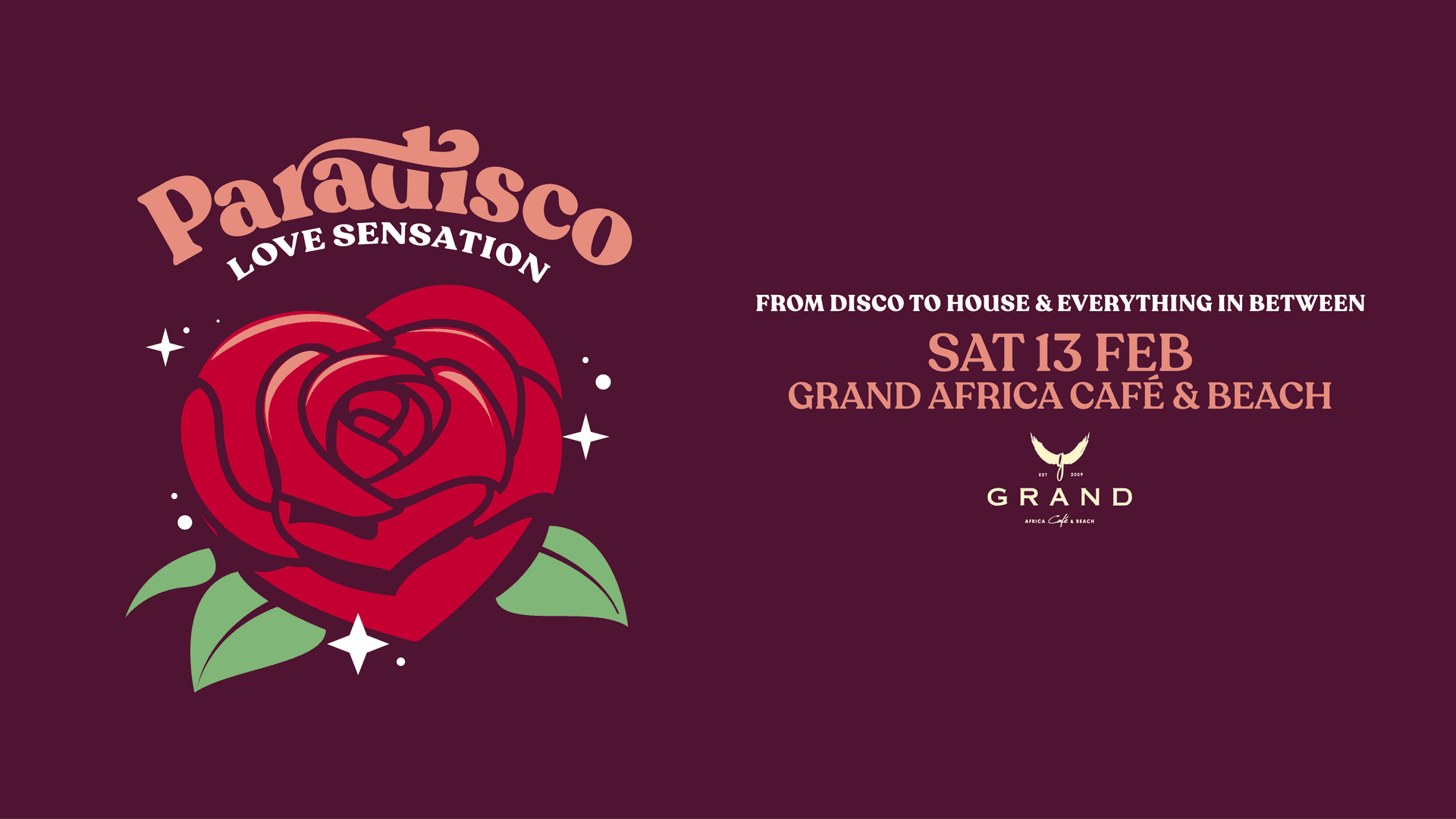 Paradisco - Love Sensation - 13 February 2027