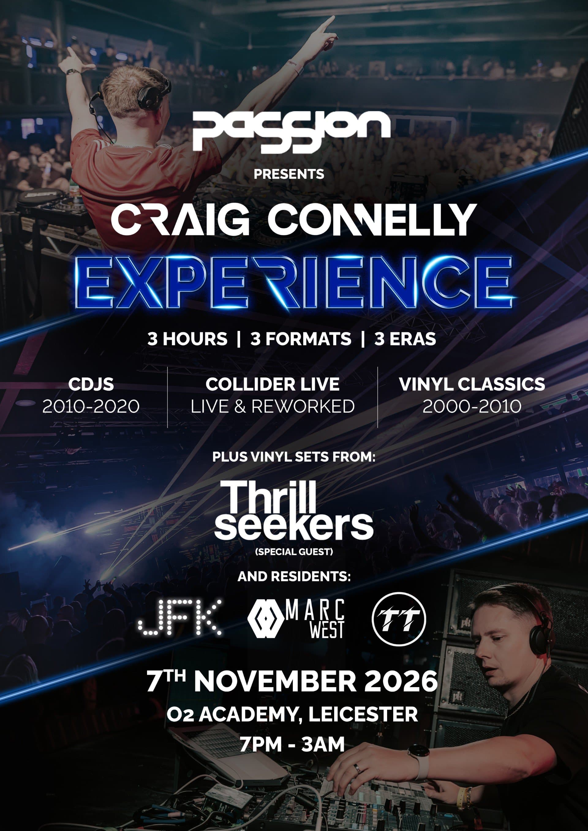 PaSSion & Craig Connelly Present Experience
