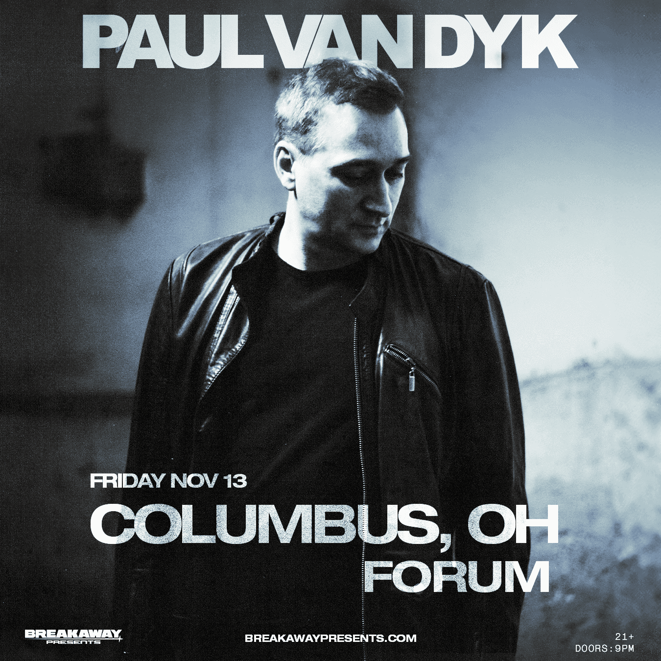Flyer de Paul van Dyk - 11.13.26 @ Forum - Columbus, OH