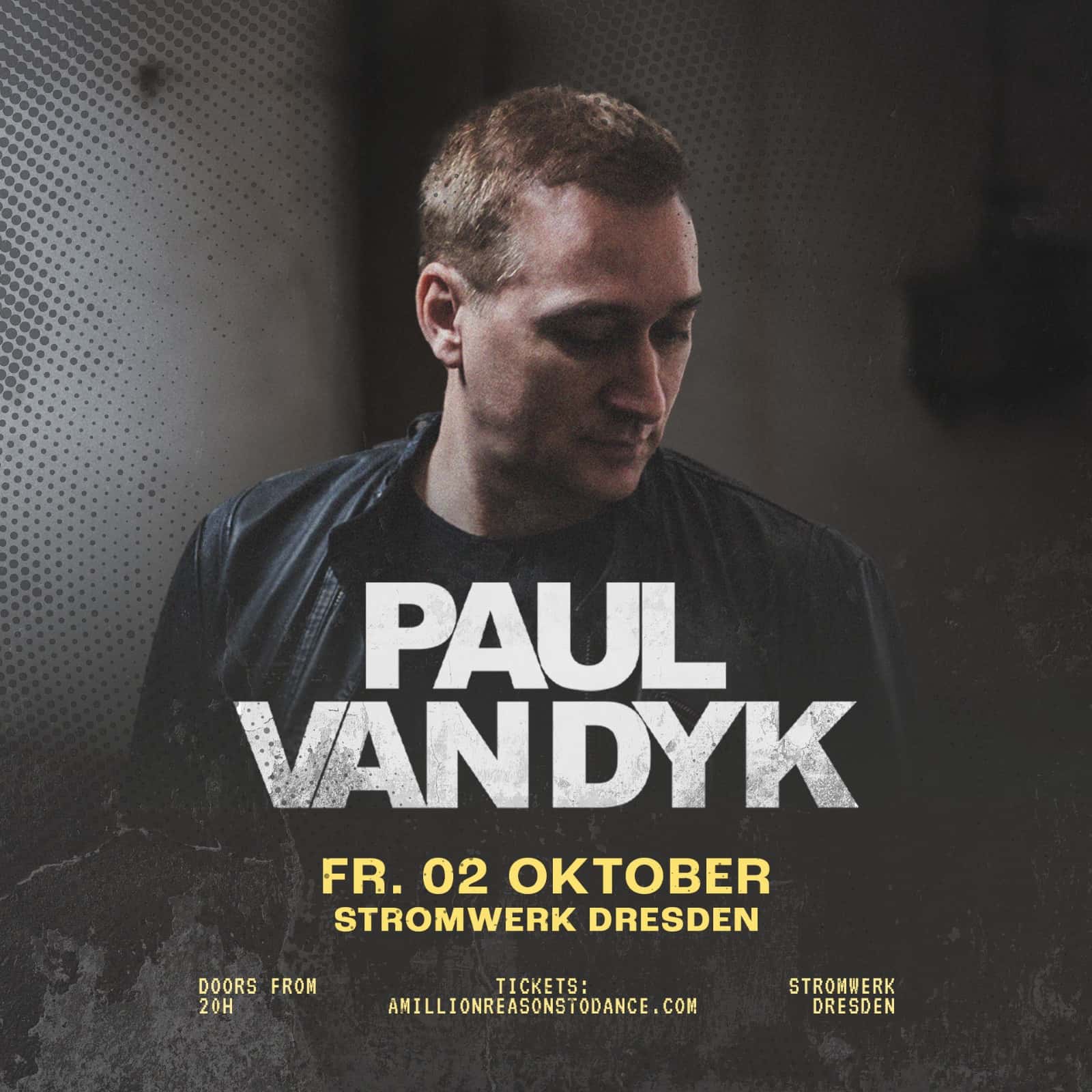 Flyer of Paul van Dyk