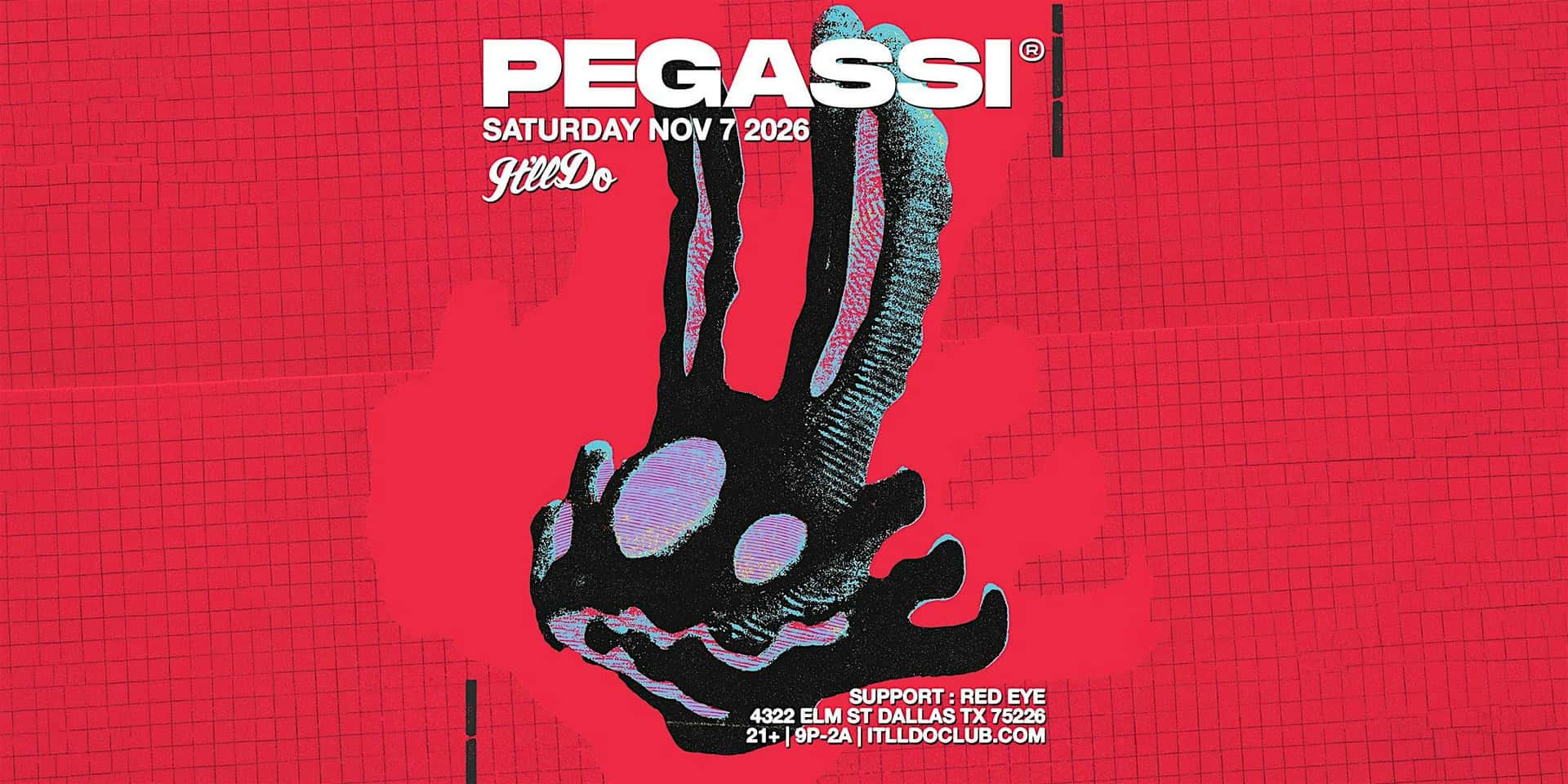 Cartel de Pegassi at It'll Do Club