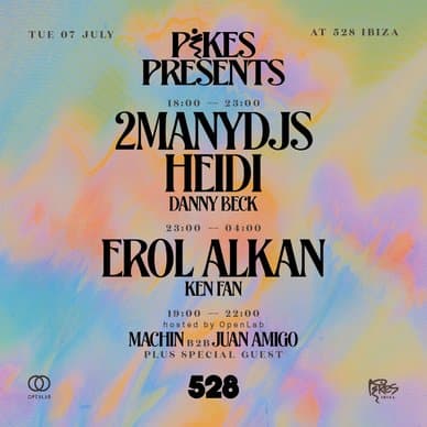 Pikes Presents: 2manydjs