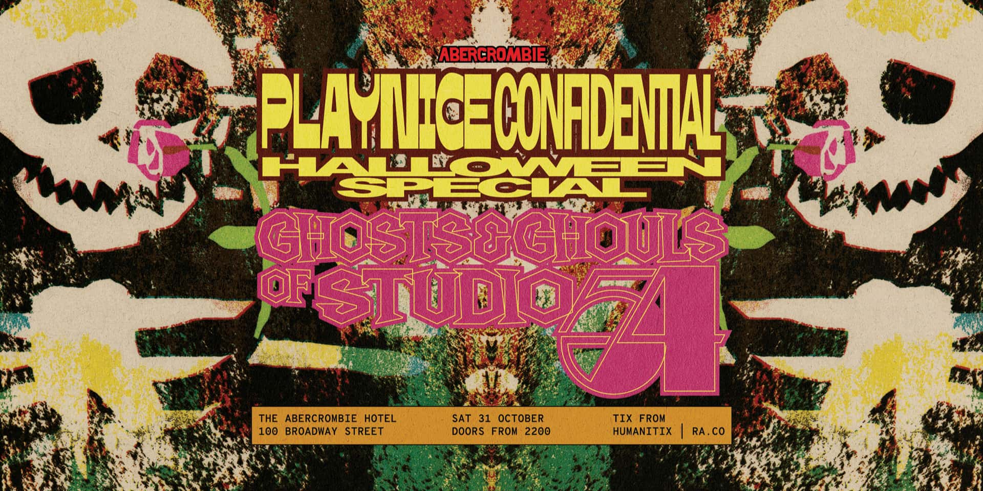 Flyer of PLAYNICE CONFIDENTIAL 021 | HALLOWEEN SPECIAL
