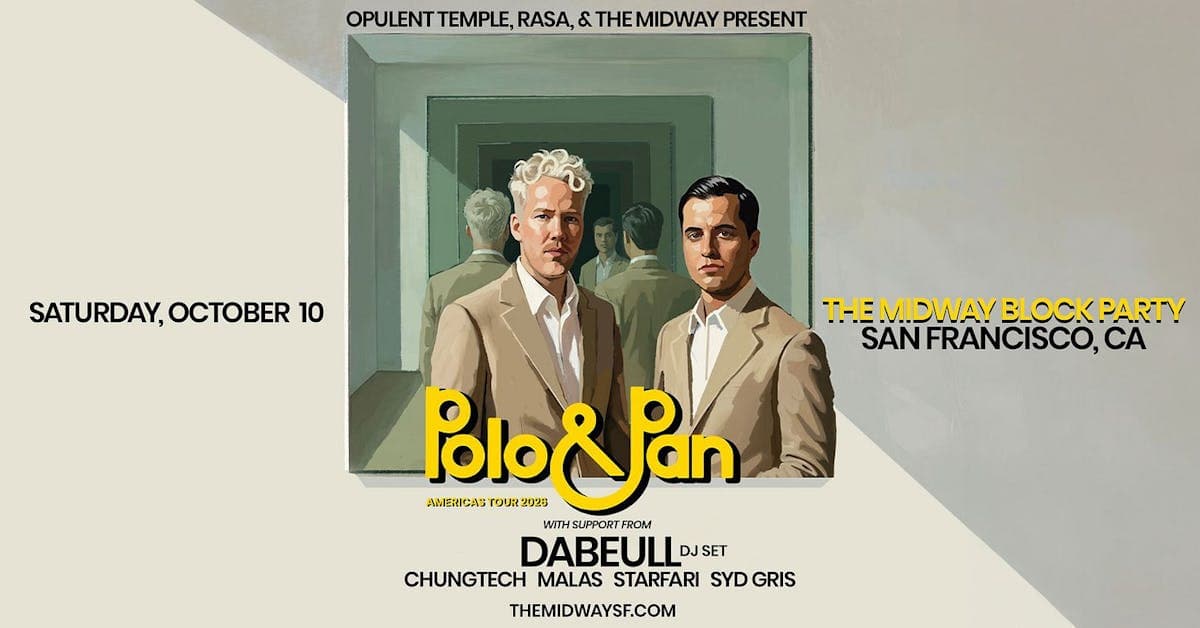 Cartel 1 de Polo & Pan - Americas Tour Block Party