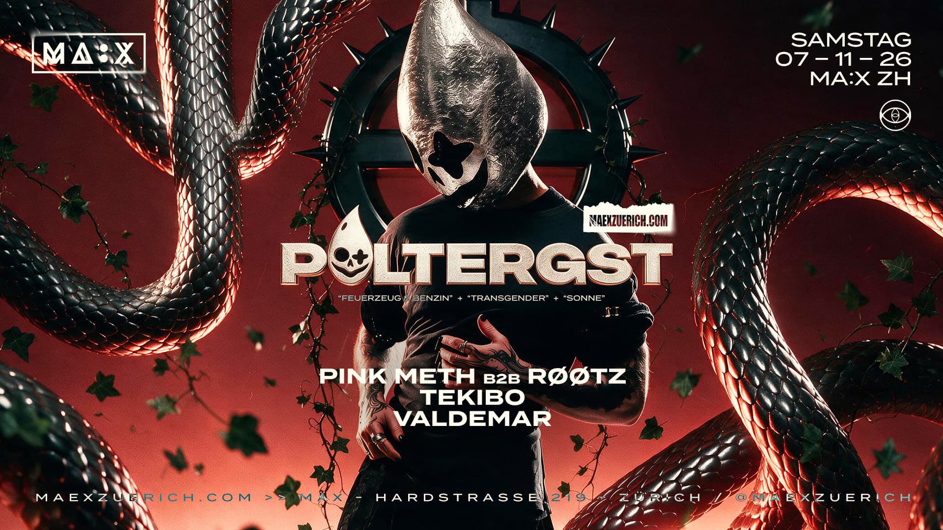 Poltergst x Zurich