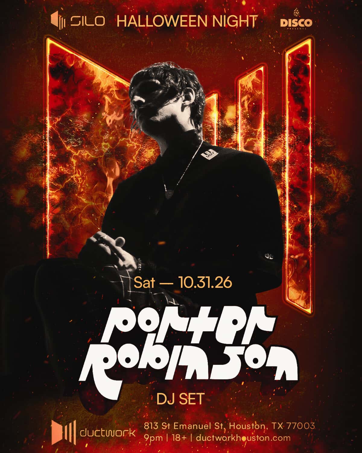 Flyer de Porter Robinson