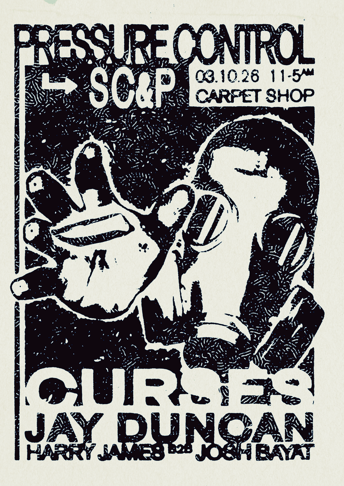 pressure control x SC&P: Curses, Jay Duncan & Harry James b2b Josh Bayat