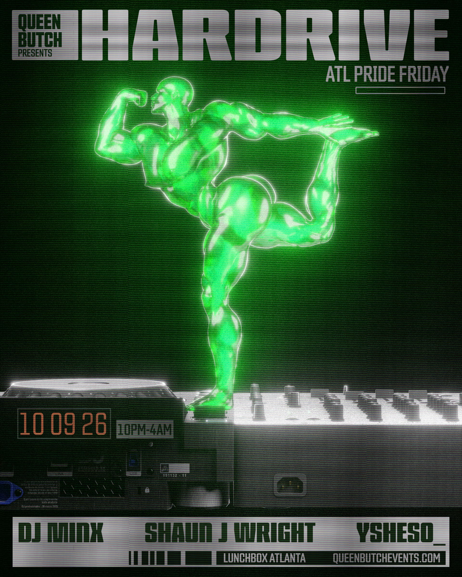 PRIDE FRIDAY: HARDRIVE W/ DJ MINX + SHAUN J WRIGHT