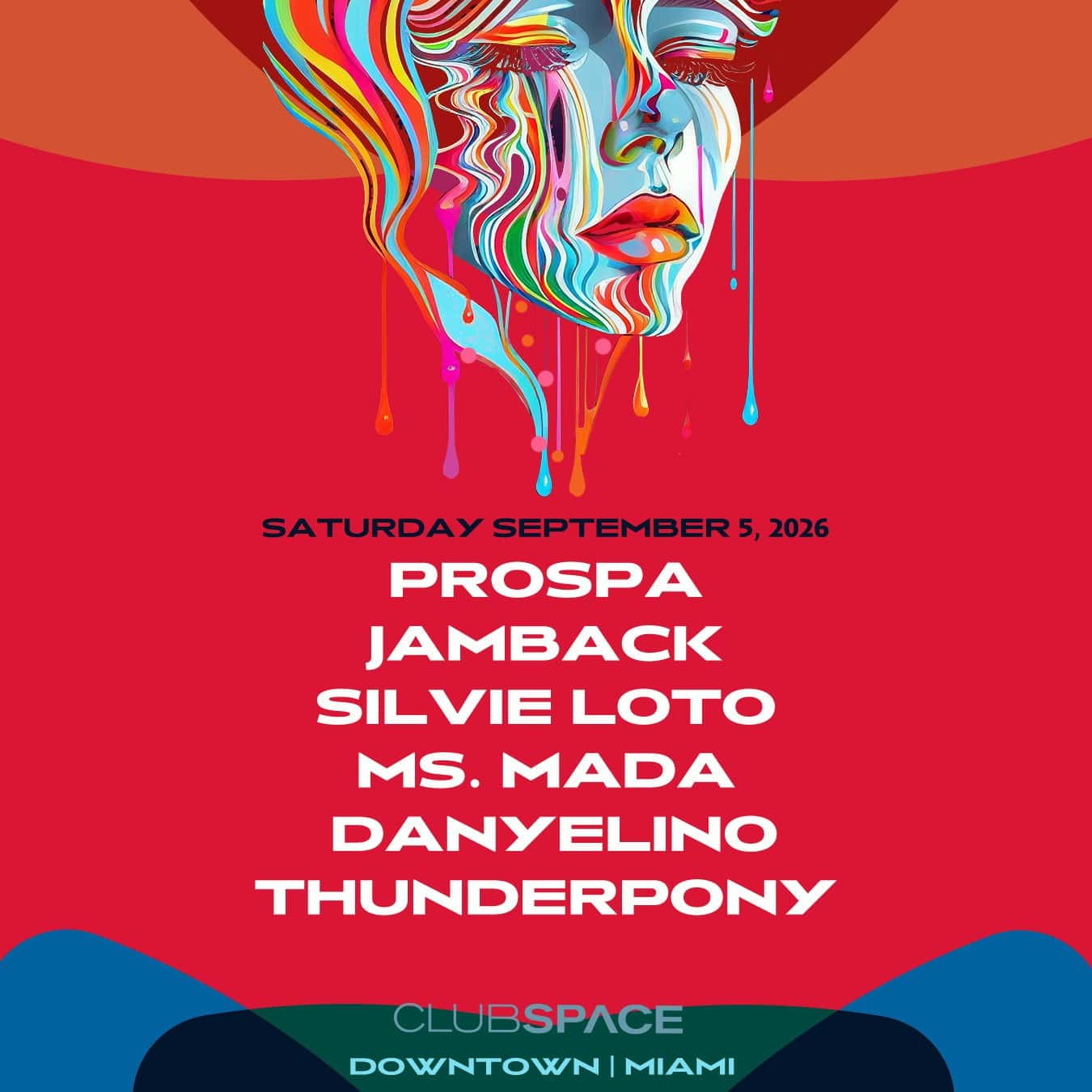 Cartel de Prospa, Jamback & Silvie Loto