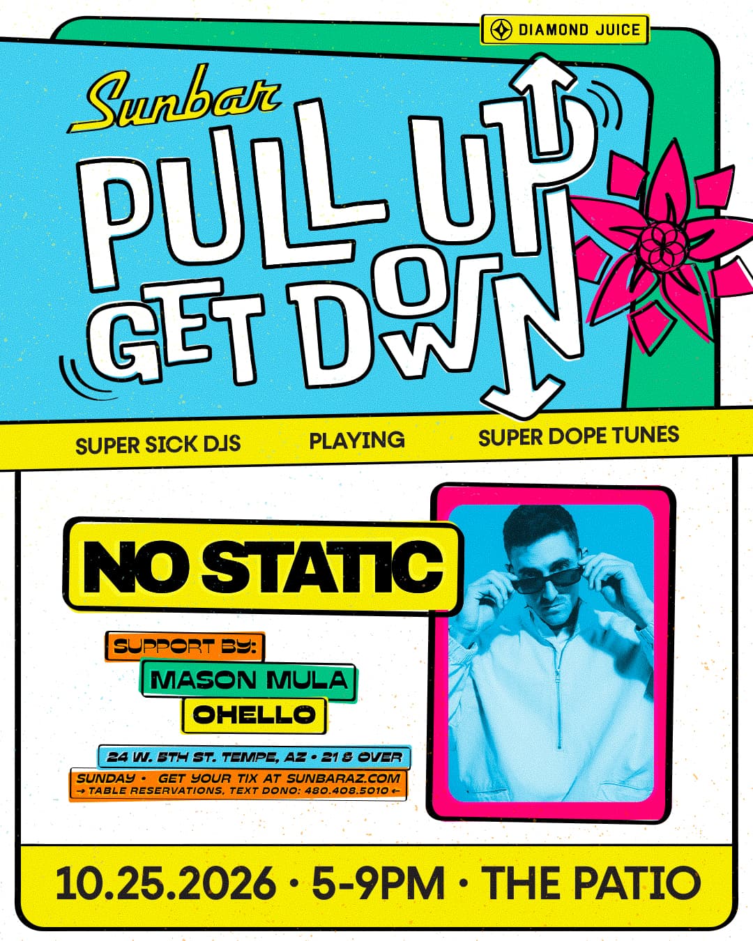 Pull Up, Get Down: NO STATIC