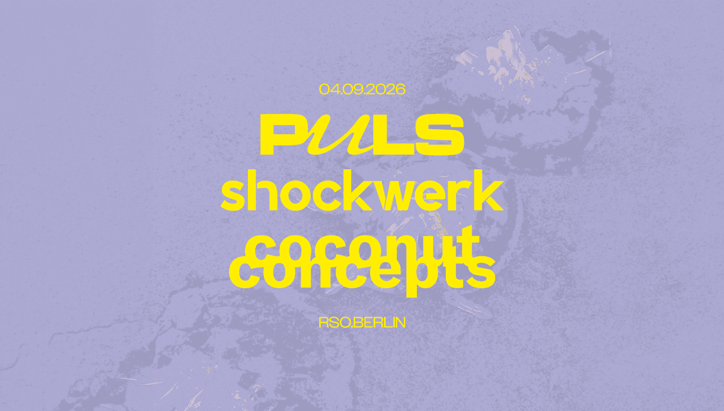PULS x shockwerk x coconut concepts pres. LAST SUMMER NIGHT