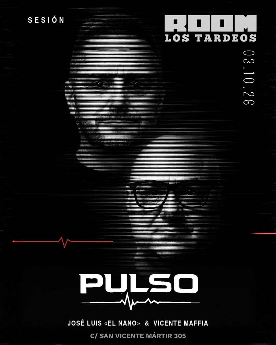 Flyer of PULSO- VICENTE MAFFIA & JOSE LUIS “EL NANO”