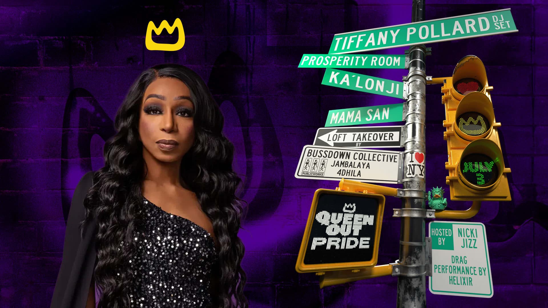Queen Out Pride: Tiffany 'new York' Pollard, Prosperity Room