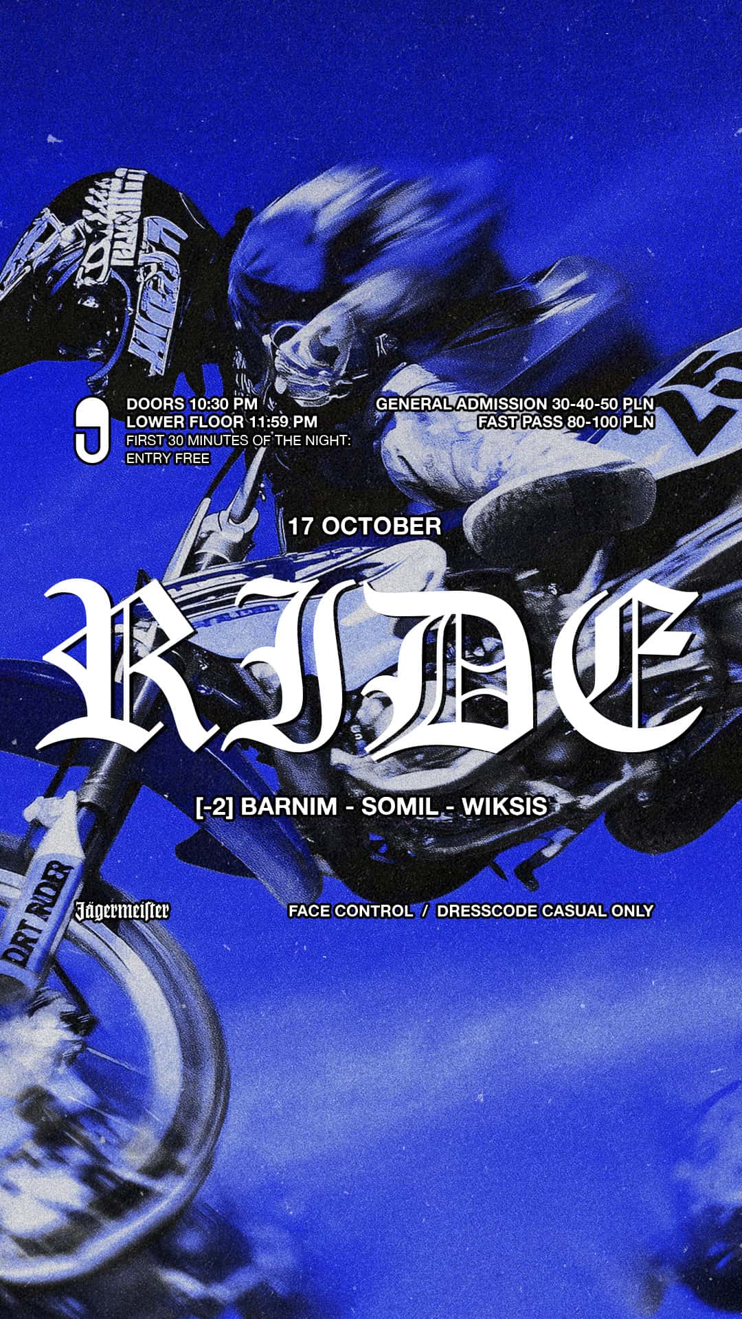 Flyer of R I D E