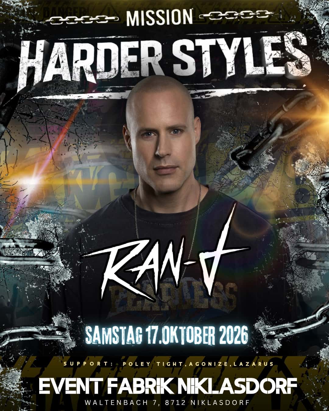 Flyer of RAN-D - Live in Niklasdorf
