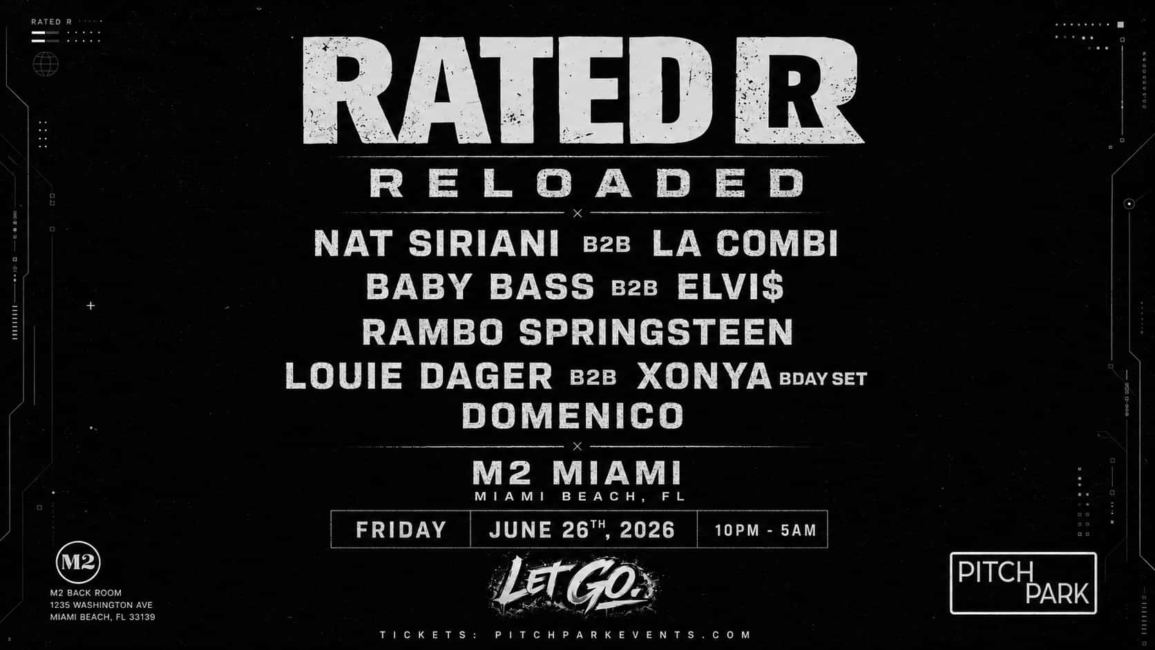 Cartel de Rated R - Reloaded