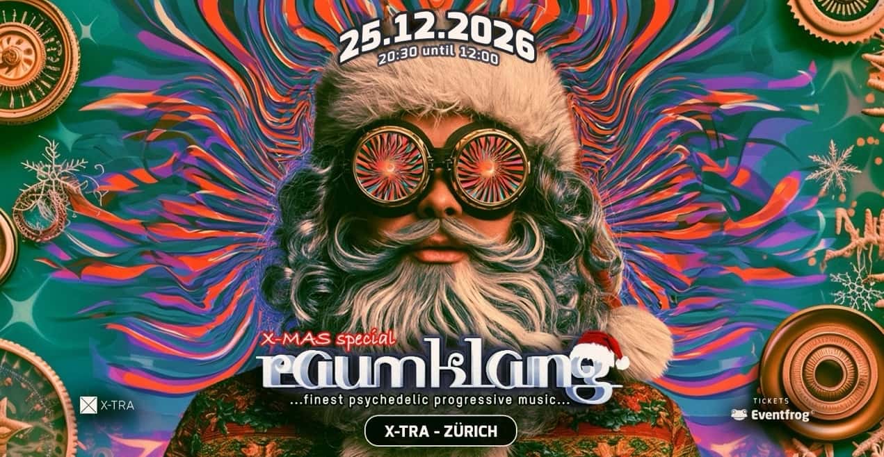 Flyer of Raumklang X-MAS Special