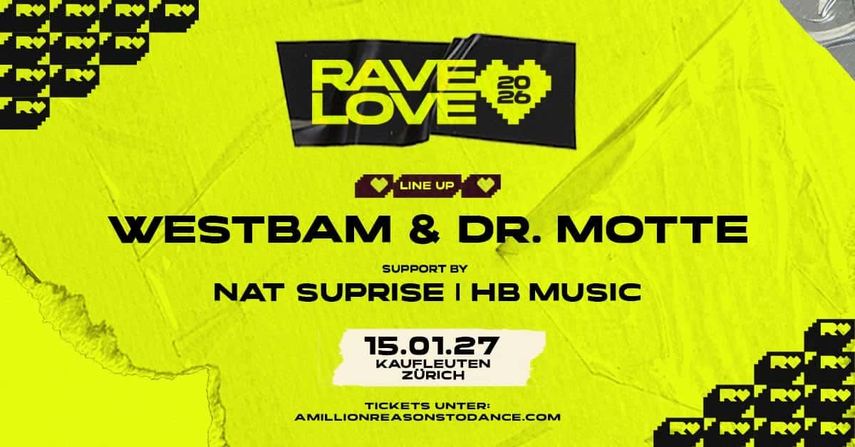 Flyer de Rave Love