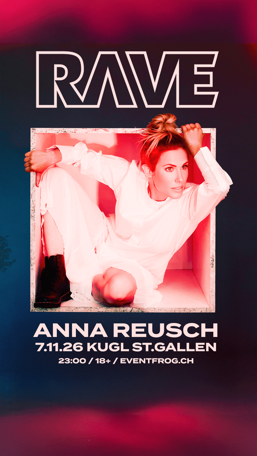 RAVE w/ Anna Reusch, Reto S, Back To Life, Davide Passavanti