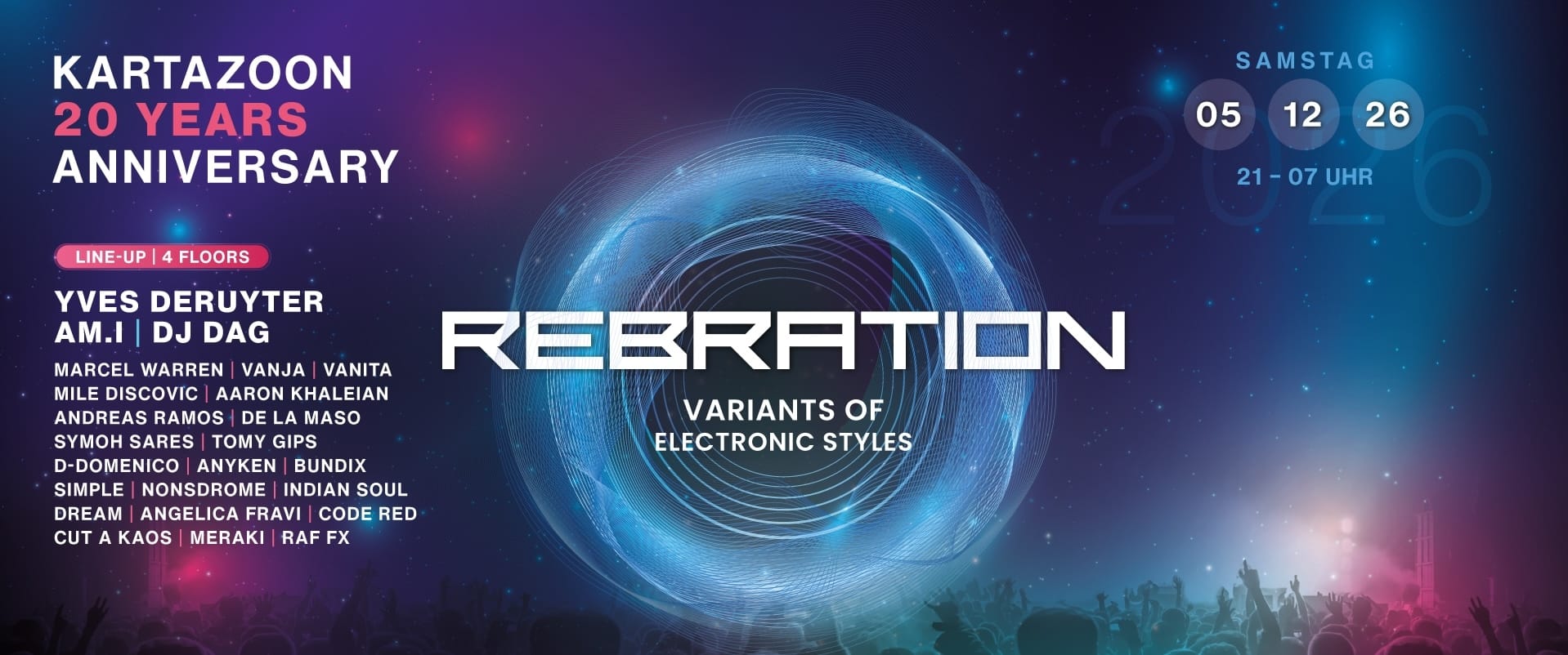 REBRATION – Variants of Electronic Styles