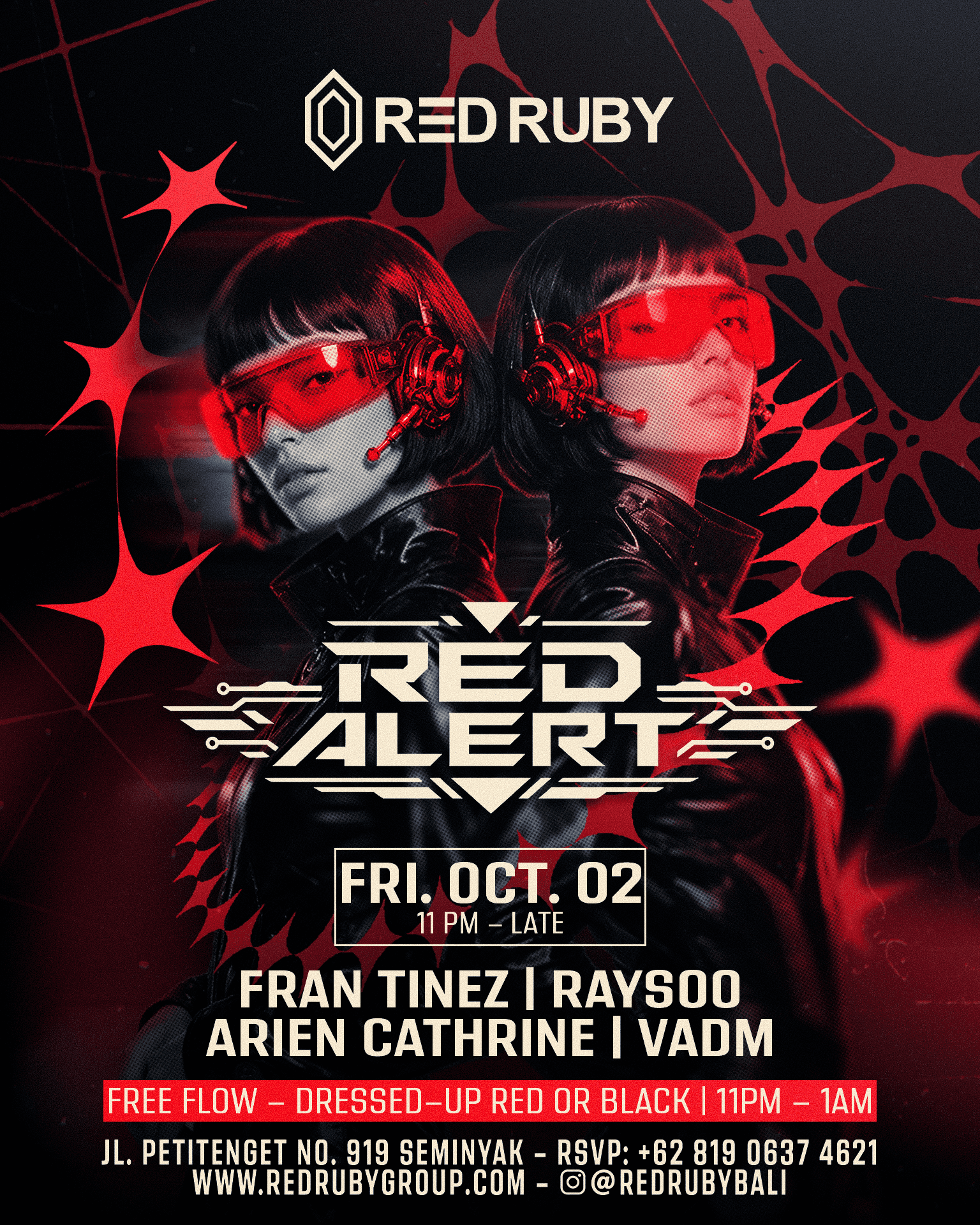 Flyer of RED ALERT
