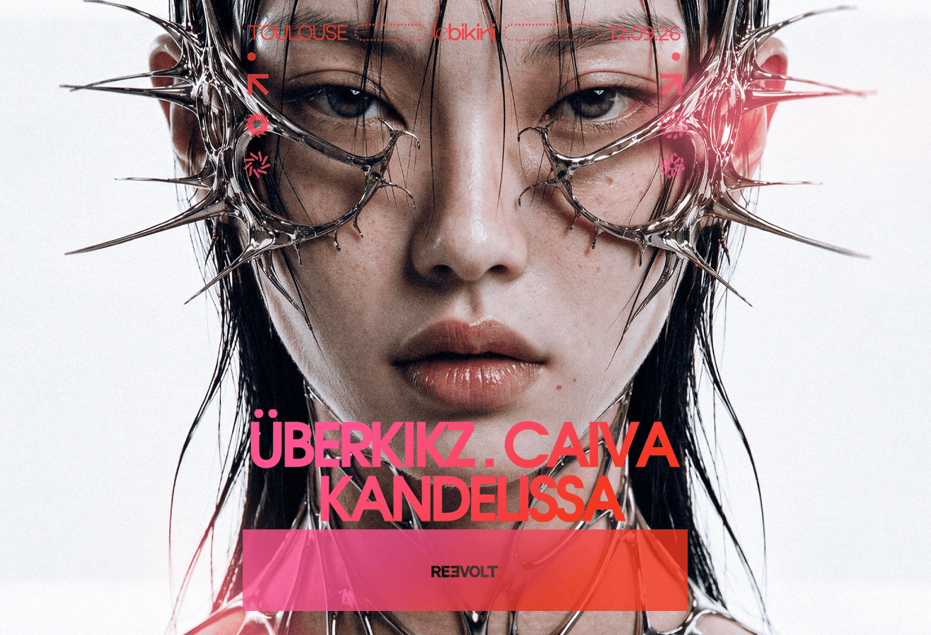 Reevolt : ÜBERKIKZ + CAIVA + KANDELISSA