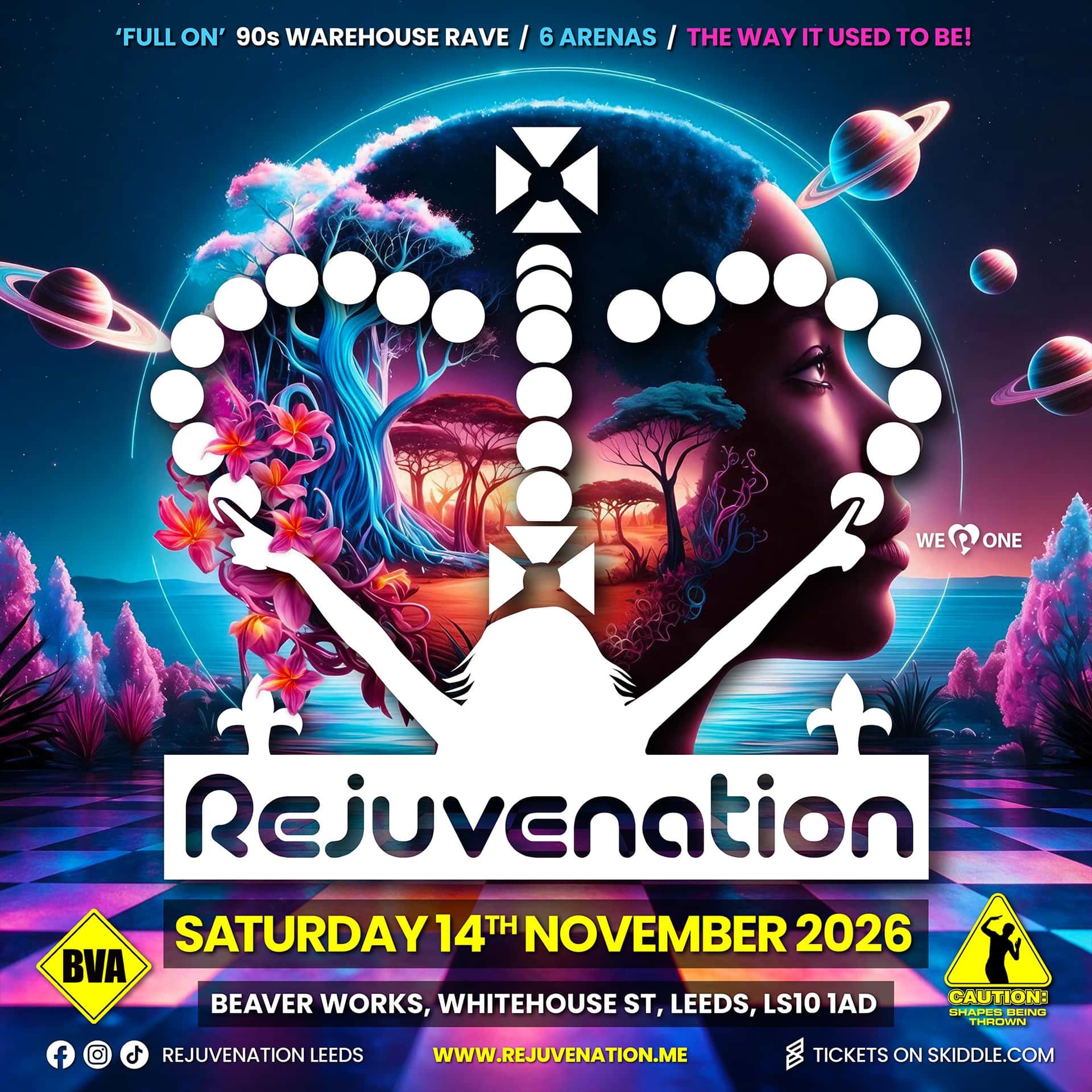 Flyer of Rejuvenation - November Rave 2026