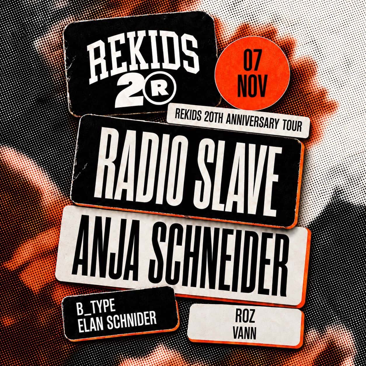 Flyer de REKIDS WITH RADIO SLAVE