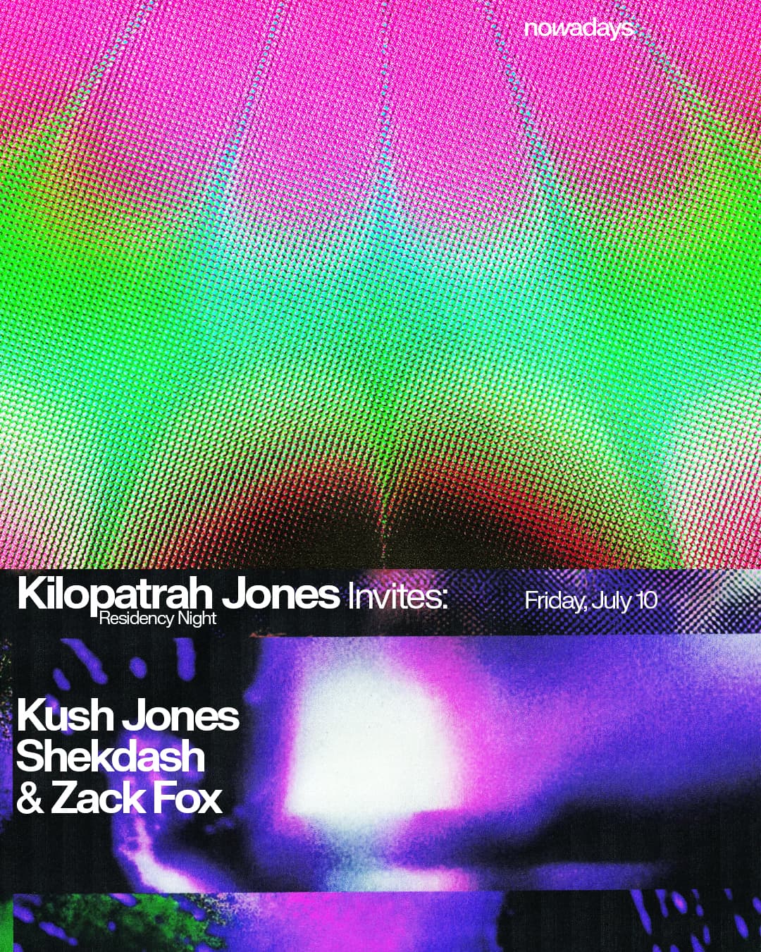 Cartel 1 de Residency Night: Kilopatrah Jones invites Kush Jones, shekdash & Zack Fox
