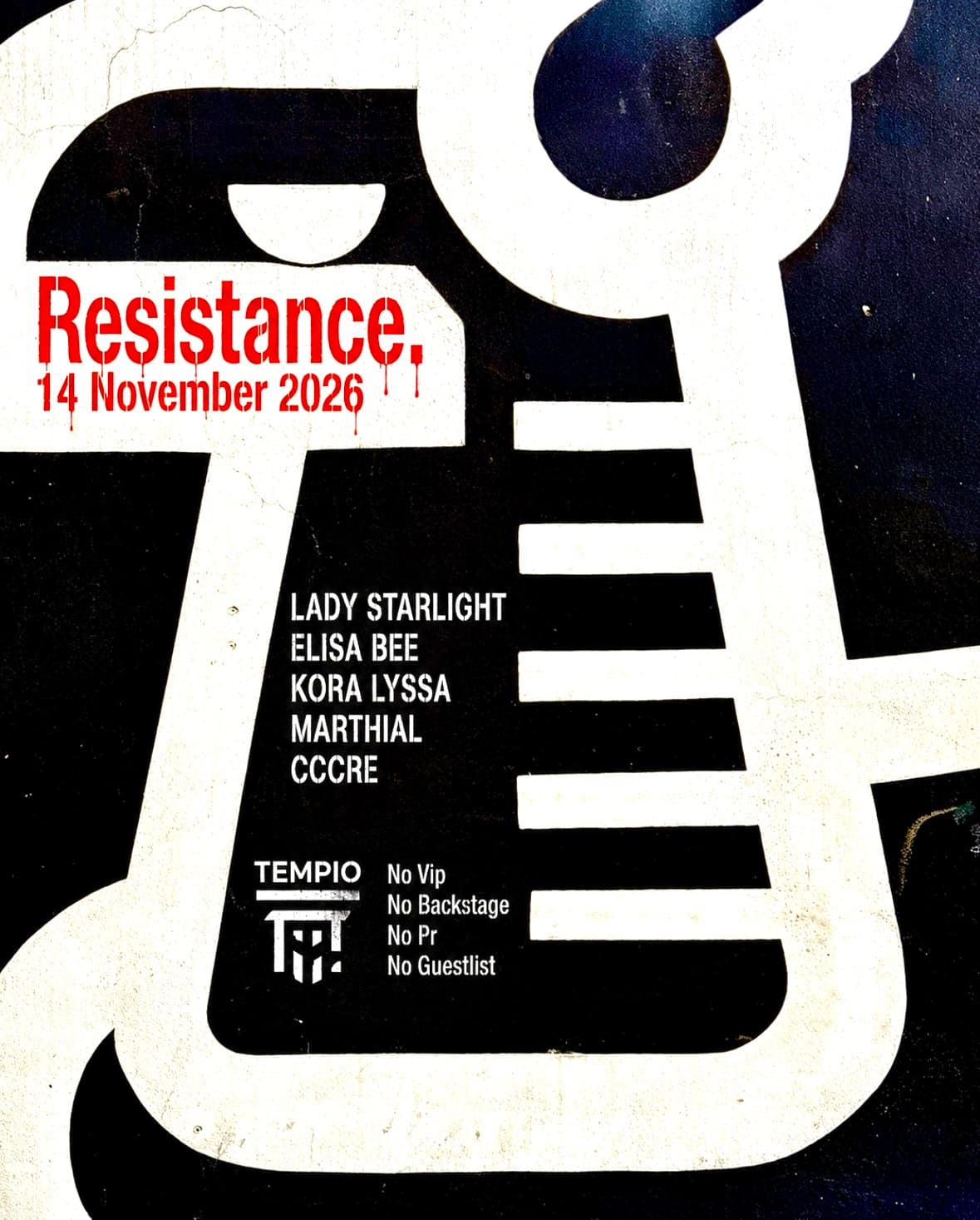 RESISTANCE: Lady Starlight, Elisa Bee, Kora Lyssa, Marthial, cccre