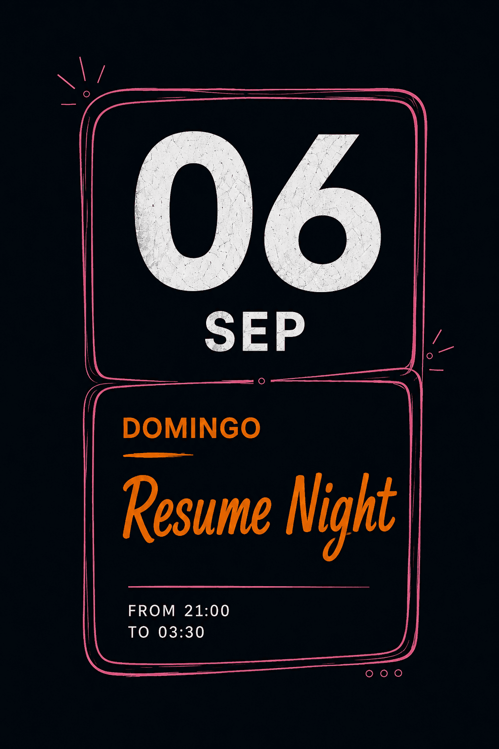 RESUME NIGHT