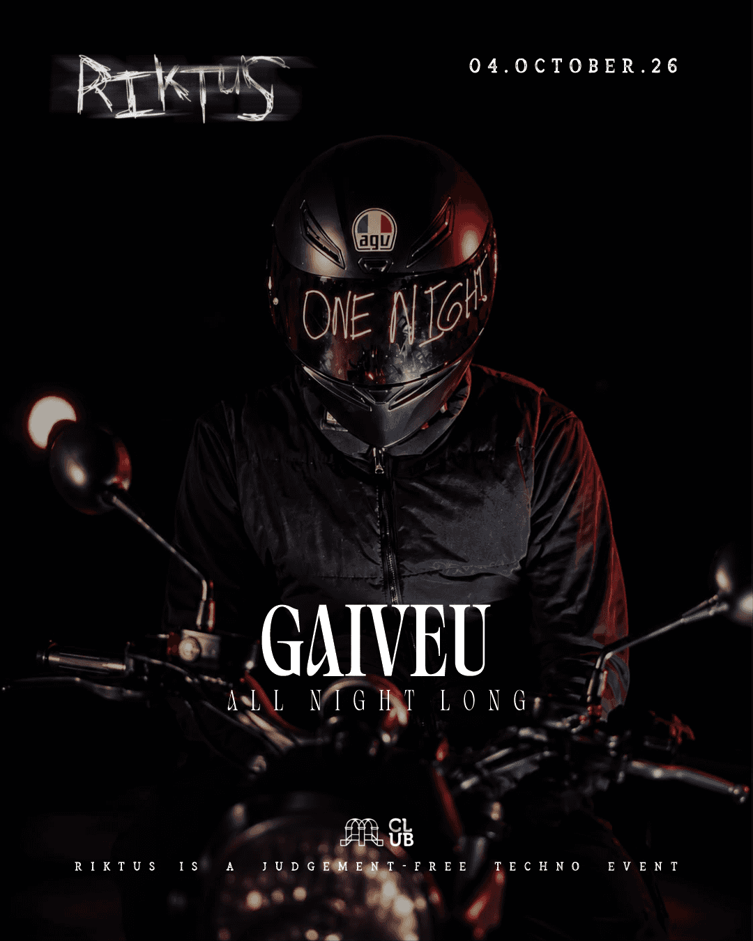 Cartel de Riktus presents: GAIVEU All Night Long #2