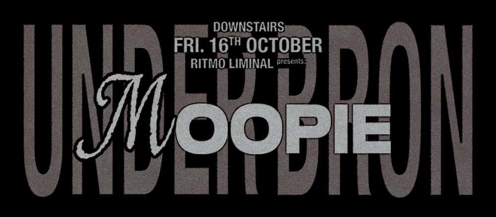 Flyer of Ritmo Liminal presents: Moopie