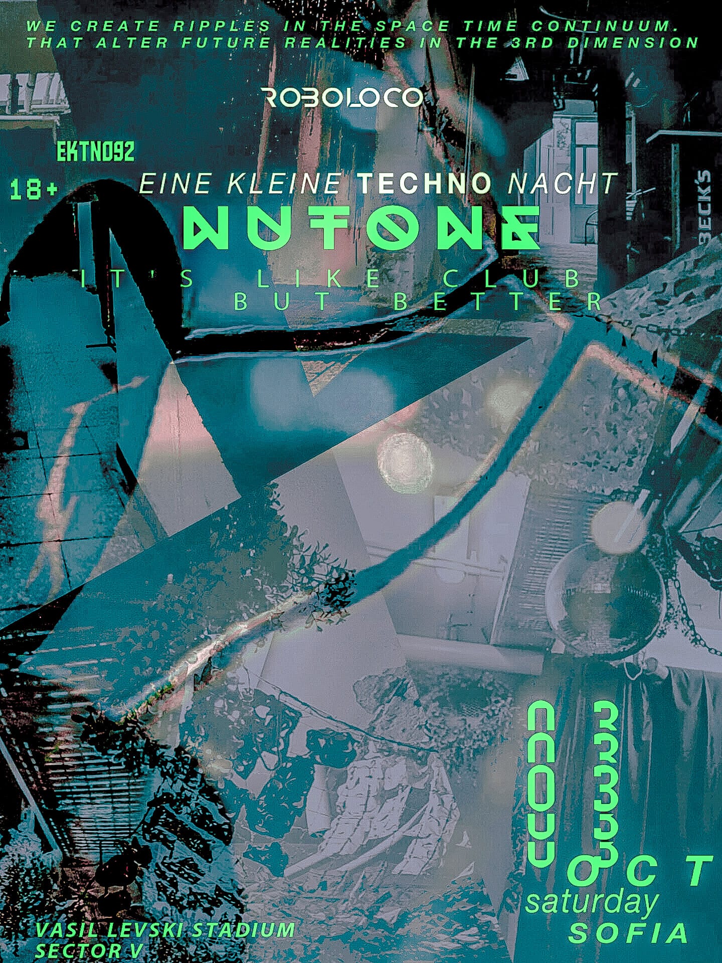 ROBOLOCO: NUTONE: EINE KLEINE TECHNO NACHT 092