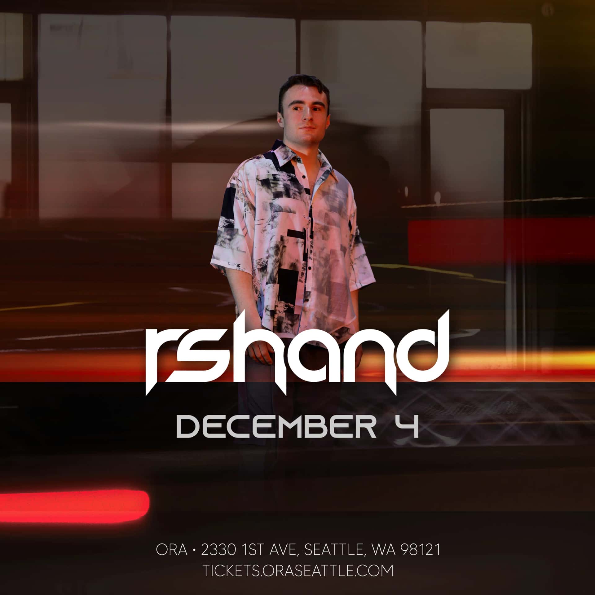 Flyer of rshand at Ora