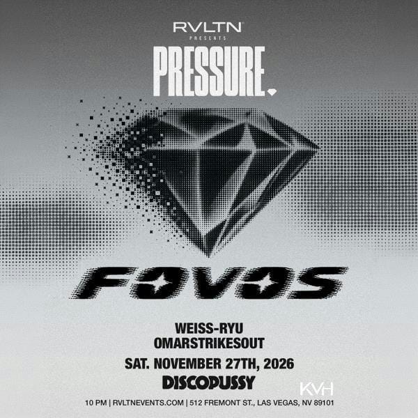 RVLTN Presents: PRESSURE w/ FOVOS