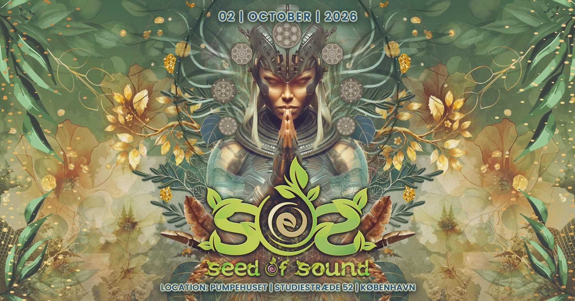 Flyer of S.O.S - Seed Of Sound in Copenhagen