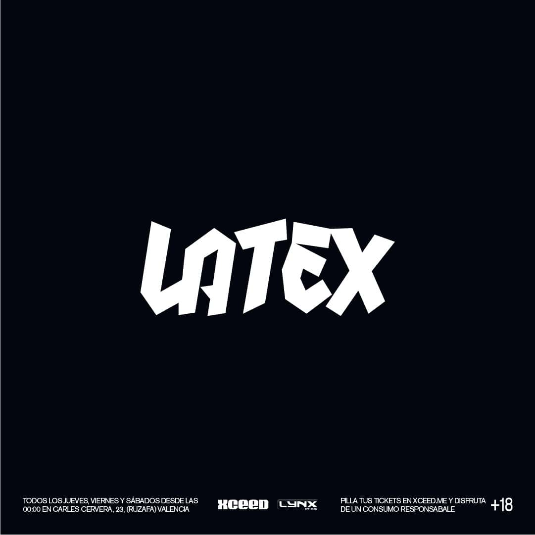 Cartel de S04/07 LATEX W/ CRISTIAN MERINO, GIO PORZIO