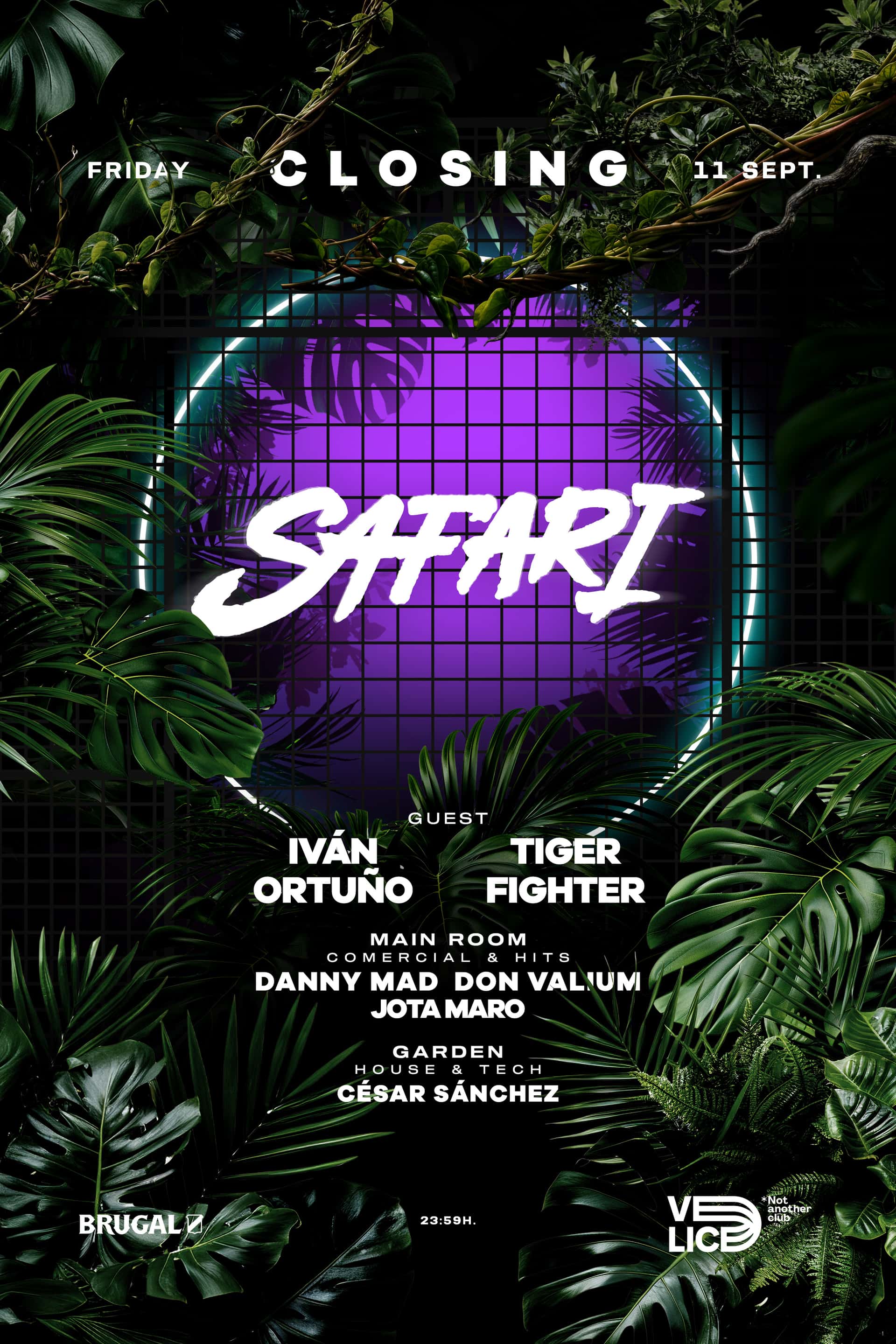 Flyer de Safari Closing