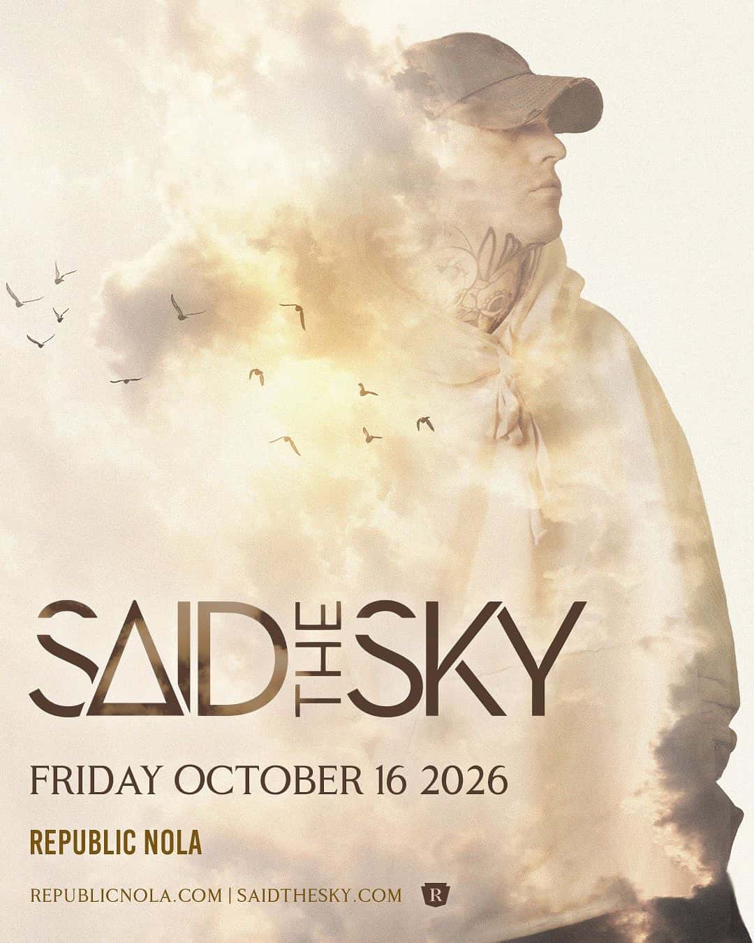 Flyer of Said The Sky