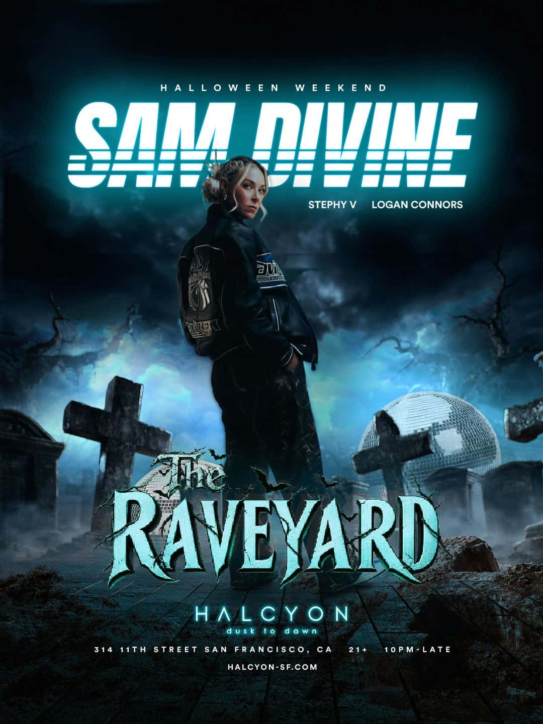 Flyer de SAM DIVINE