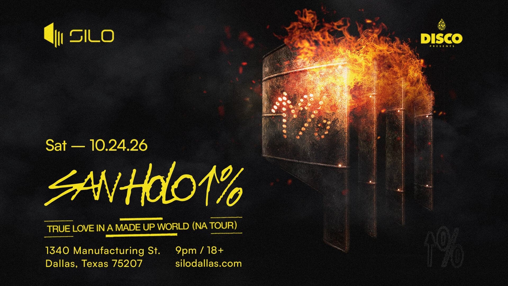 San Holo presents TRUE LOVE IN A MADE UP WORLD
