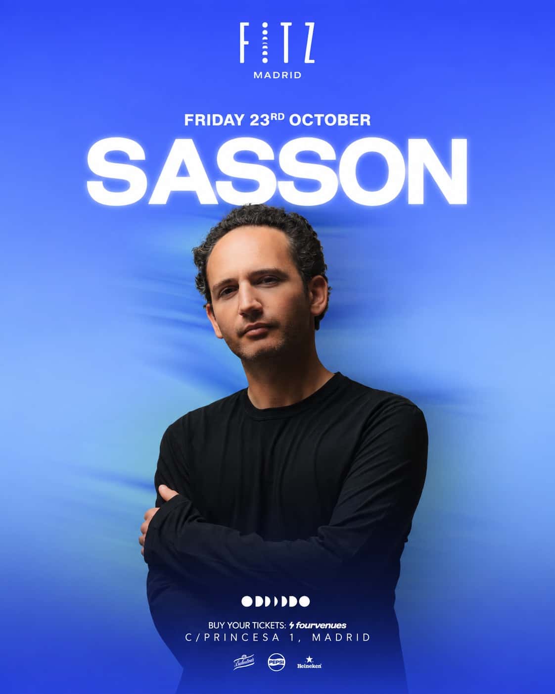 Flyer de Sasson x FITZ
