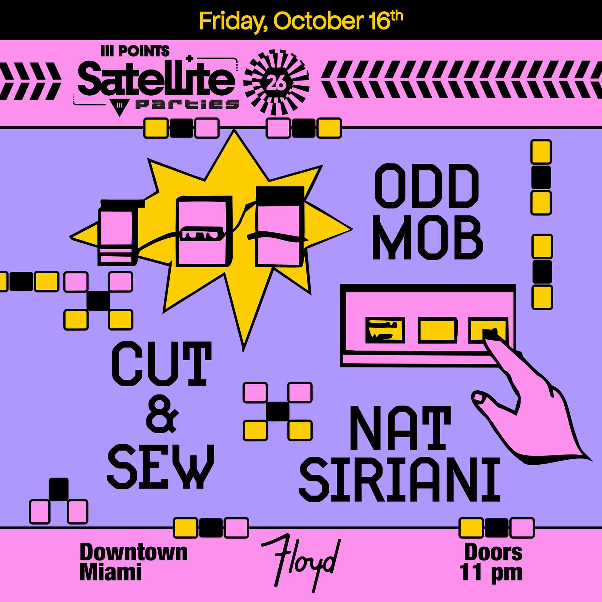 Flyer of Satellite: Odd Mob
