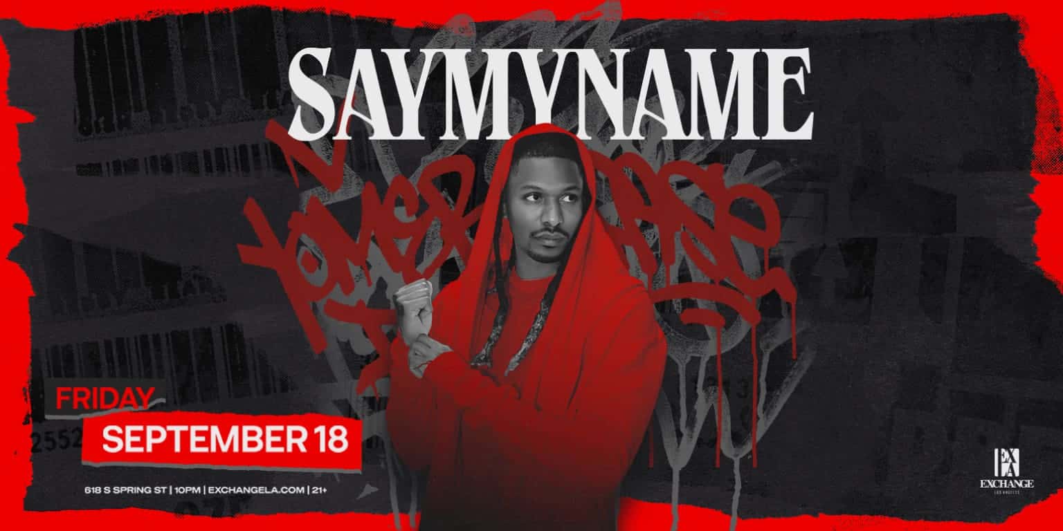 Cartel de SAYMYNAME
