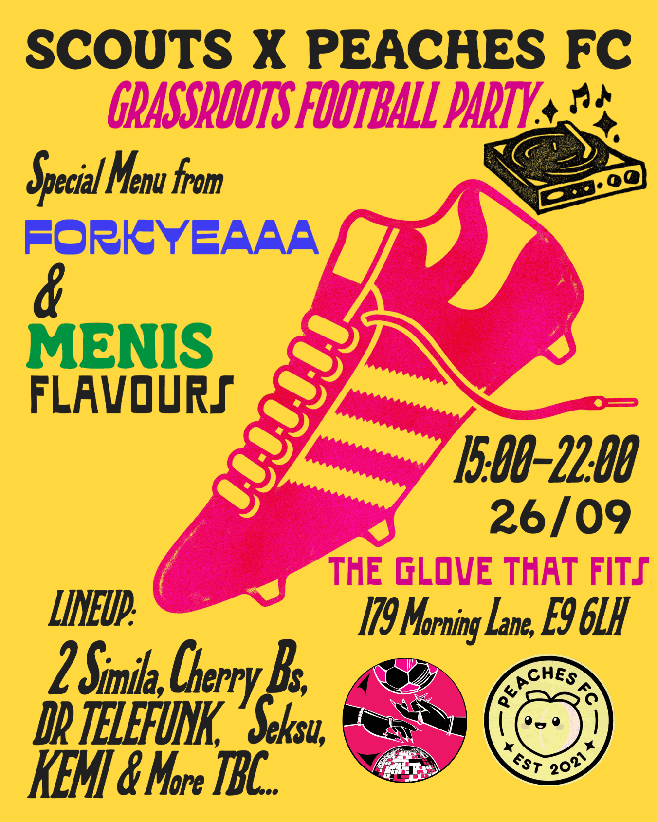 Flyer of JFF vol.5 INVITES Nocte