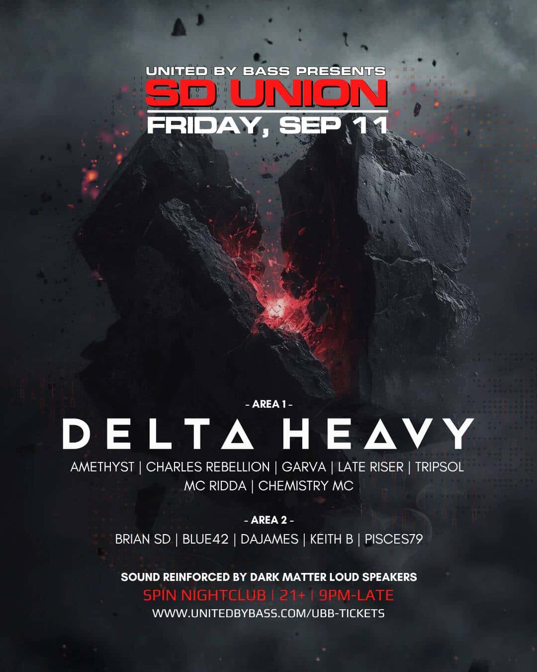 Flyer de SD UNION: DELTΔ HEAVY