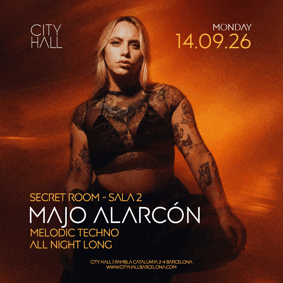 Flyer de SECRET ROOM · SALA 2 - MAJO ALARCÓN