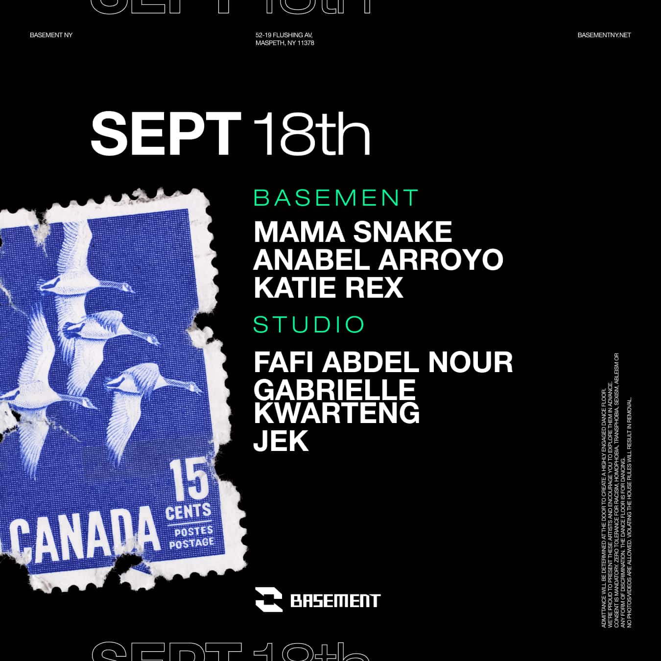 Cartel de SEPTEMBER 18